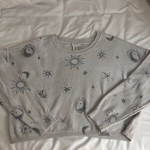 Sincerely Jules Celestial Gray Sweater